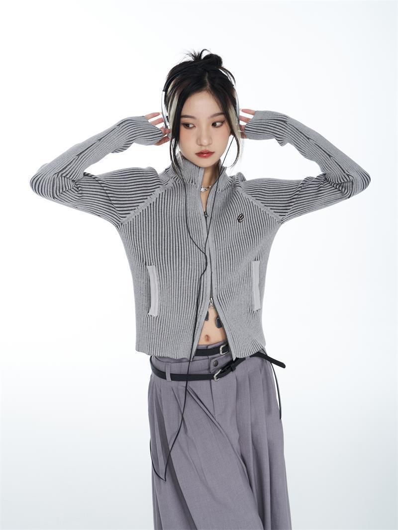 American Hot Girl Retro Street Cardigan Sweater Coat