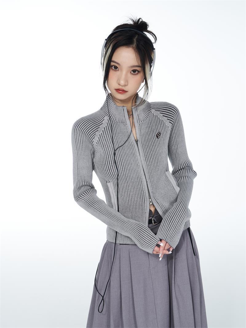 American Hot Girl Retro Street Cardigan Sweater Coat